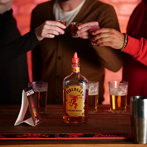 Fireball Cinnamon Whisky - botella de Licor de Whisky infusionado con canela - 700ml