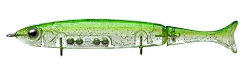 Fish Arrow - Señuelo duro articulado para pesca (80SW duro), M07 Oro Verde