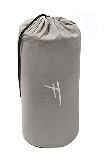 Fitem – Alfombra de acupresión + bolsa – Alivia los dolores de espalda y ciática – Masaje en la espalda – Relajación muscular y recuperación tras practicar deporte