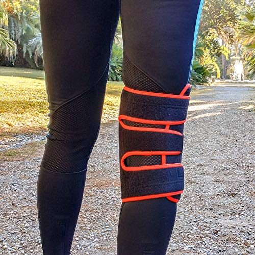FitFitaly Rodillera Protectora Ortopédica para Ligamentos, Rótula y Menisco para Deporte - Regulable