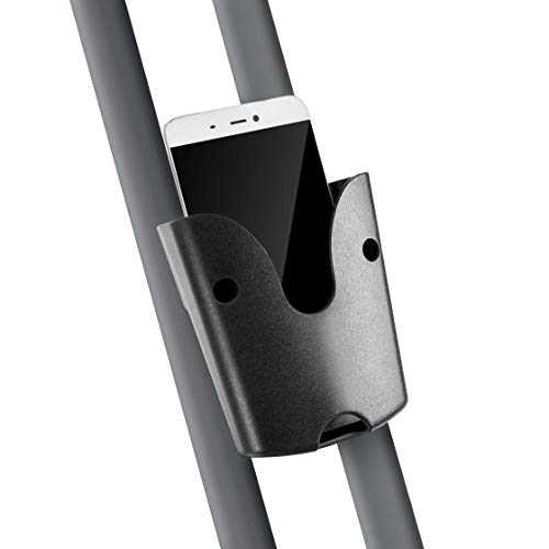 FITFIU Fitness BEST-220 Bicicleta Estática Spinning plegable con respaldo regulable, Pulsómetro y volante de inercia de 8 kg Entrenamineto Fitness a 8 niveles de esfuerzo, Unisex adulto, Gris