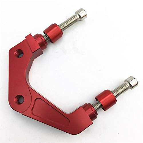 FJY frenos de discos de freno Calibrador del freno de la motocicleta de soporte / adaptador for Yamaha Jog Vespa rsz Fuerza for RPM Adelin Adl01 Frando Hf1 82mm Pinza de freno ( Color : Black 200MM )