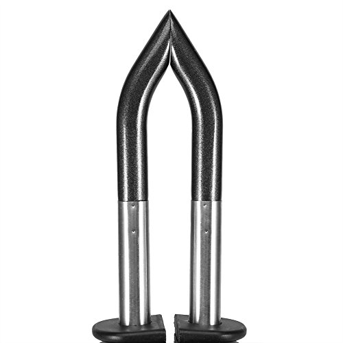 Flat Fusion Nano Hair Extension Connector para Keratin Bonded PTC Temperatura constante sin rastro Extensión de cabello Iron Wand Melting Tool(Negro)