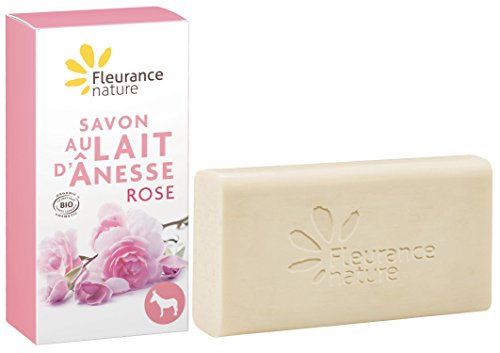 Fleurance Nature Jabon Leche De Burra Perfume De Rosa 100Gr. 1 Unidad 200 g