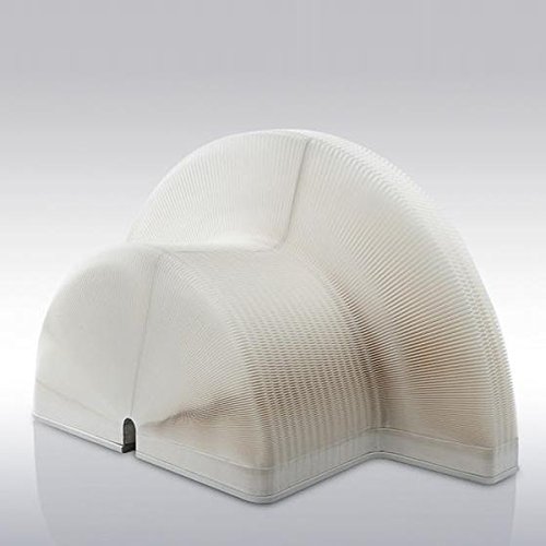 Flexible Love sofá plegable de cartón White 16