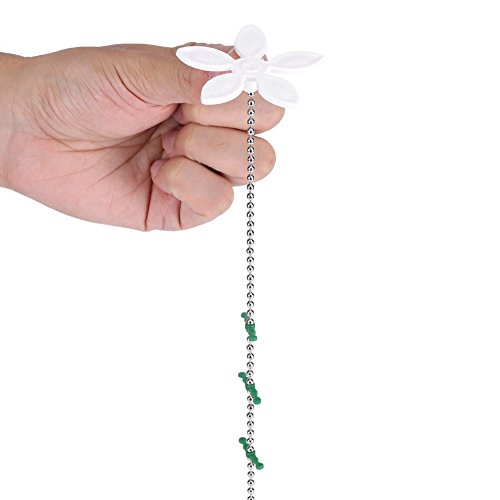 Flor de cadena cuarto de baño, 2pcs cadena para fregadero de cocina sala de Dain bañera baño Filtro Evacuation peluca cabello pelo de quitar los cadena de netttoyage