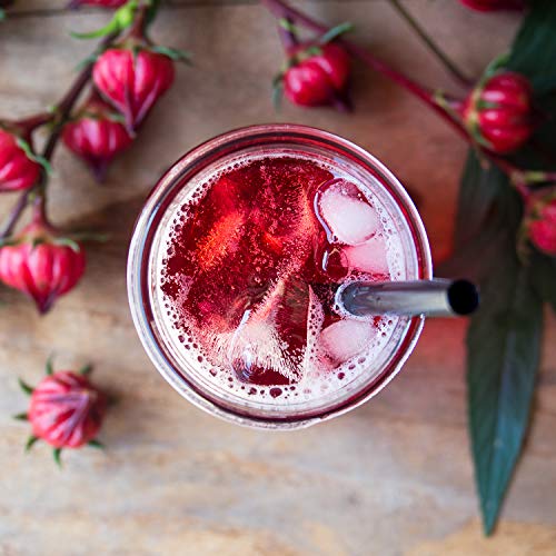 ? Flor de Jamaica BIO 200g | Flor de Hibisco por Te Frio, Agua de Jamaica, Infusion | Te de Hibisco organico por Dieta Detox Drenante