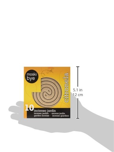 Flower 20575 20575-Recambio Incienso citronela jardín, No Aplica, 12x2.5x12 cm