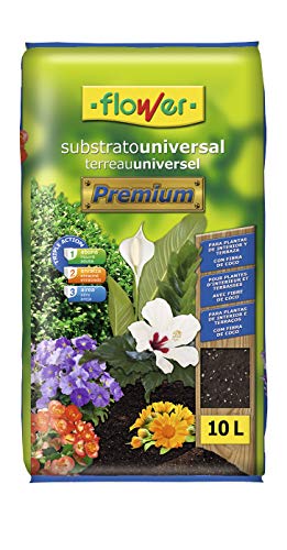 Flower Universal Premium Substrato, 10L, Marrón, 29x6x46 cm
