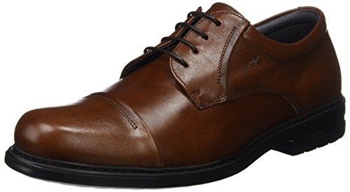 Fluchos Simon, Zapatos de Cordones Derby para Hombre, Marrón (Libano 000), 43 EU