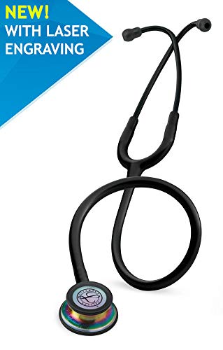 Fonendoscopio 3M™ Littmann® Classic III™ con grabado láser gratuito - Negro Arco iris 5870
