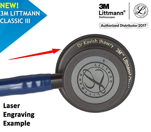 Fonendoscopio 3M™ Littmann® Classic III™ con grabado láser gratuito - Rosa perla 5633