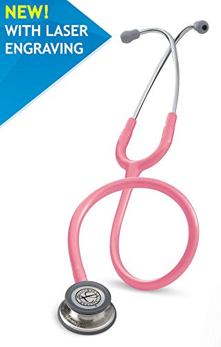 Fonendoscopio 3M™ Littmann® Classic III™ con grabado láser gratuito - Rosa perla 5633