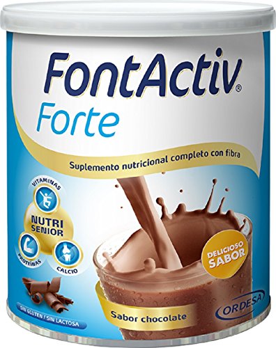 Fontactiv Forte Chocolate - 800 gr Suplemento Nutricional para Adultos y Mayores- 30 grs. 1 o 2 veces al día.