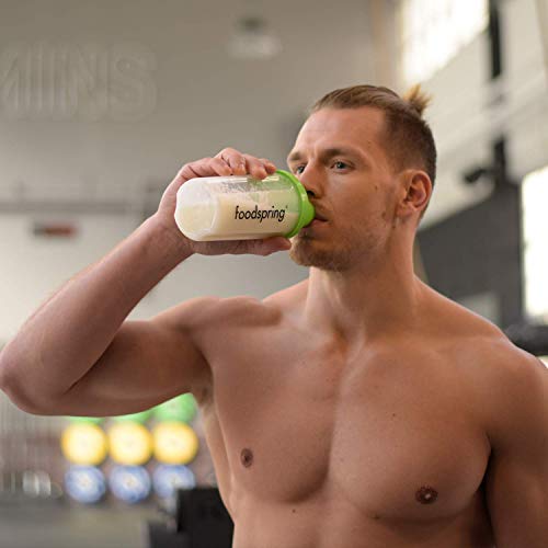 foodspring Proteína Vegana, Chocolate, 750g, 100% proteína vegetal, Fabricada en Alemania