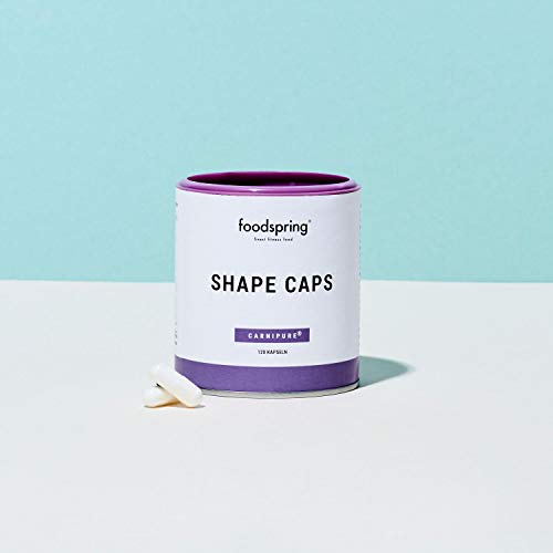 foodspring Shape Caps, 120 cápsulas, Ayudante inteligente para tu entrenamiento de tonificación