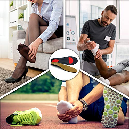 FootActive Metatarsalgia - Plantilla ortopédica premium para metatarsalgia y neuroma de Morton M - 7/8.5 UK