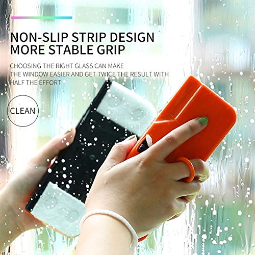 Forart Home Double Side Magnetic Window Cleaner Ultra-Strong Both Side Glass Surface Cleaning Brush Wiper Tools Suitable for Windows Thickness 3-30mm
