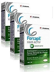 Forcapil HAIR ACTIV Keratin'Activ Croissance Force et Densité du Cheveu - 3 Mois de Traitement 90 Comprimés …