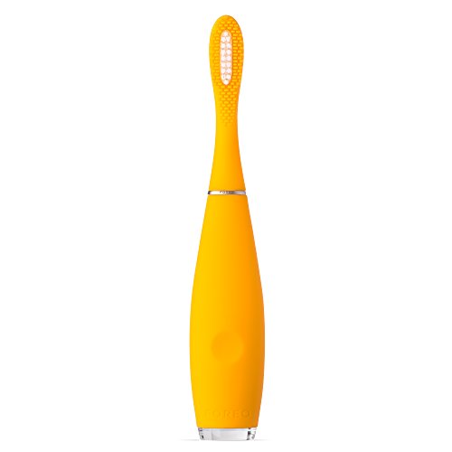 Foreo ISSA mini 2 - Cepillo sónico de dientes eléctrico para niños, color mango tango