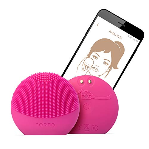Foreo Luna Fofo - Cepillo Facial Inteligente para una Limpieza 100% Personalizada, Fuchsia