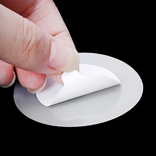 Forgun - Adhesivo protector de pegamento adhesivo para herramienta de extensión de pestañas (10 unidades)
