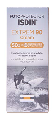 Fotoprotector ISDIN Extrem 90 Cream SPF 50+ - Protector solar facial para condiciones de radiación solar extrema, 50 ml