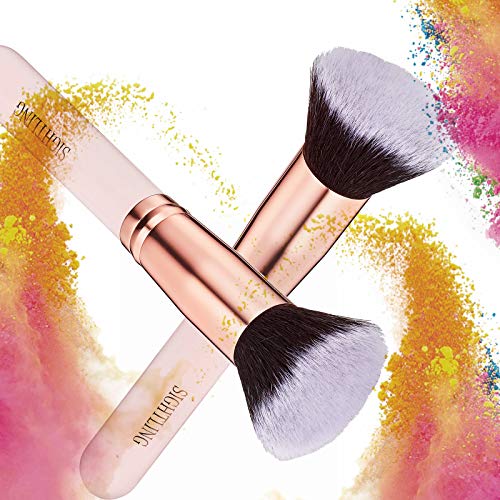 Foundation Color Changing Make Up Corrector 30ml & SIGHTLING Brocha de Maquillaje Kabuki Cepillo de Maquillaje