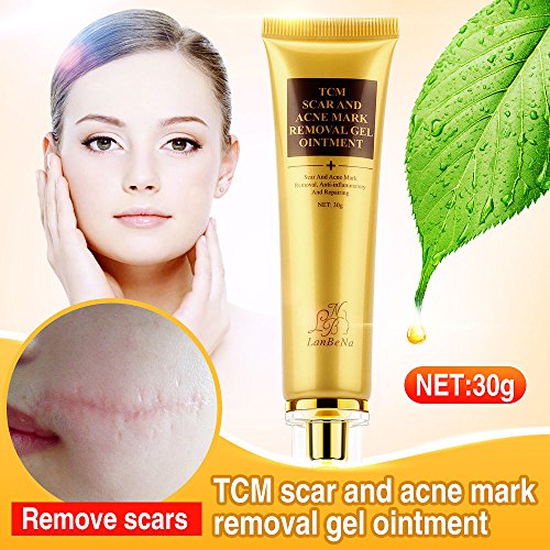 FOXTSPORT Crema Cicatriz,Cicatrices Tratamiento,Anti Acné Crema, Ideal Para Todo Tipo Cicatrices Nuevas y/oViejas, Acne Scar Removal Cream 30g