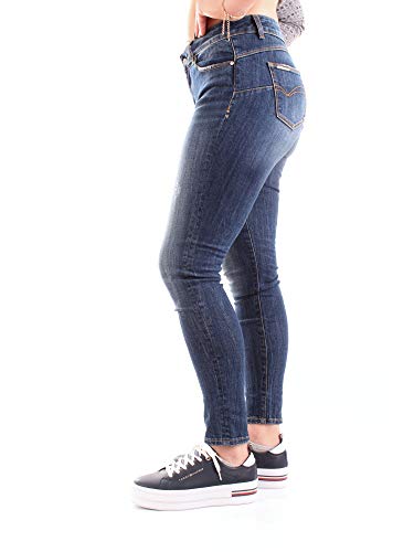 Fracomina Shape Bella Pantalone In Jeans, BLU, 34