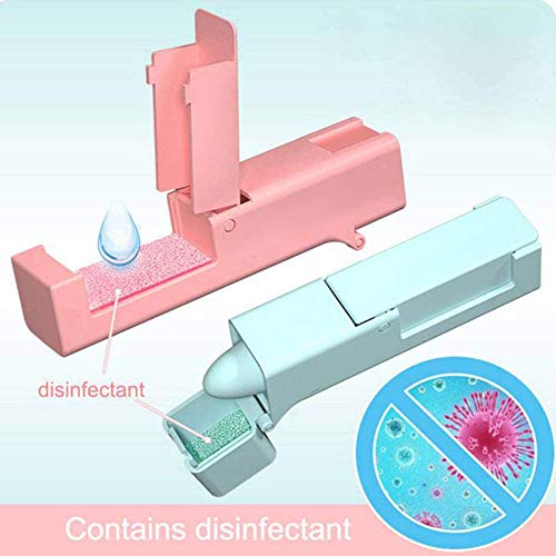 Fransande - Antivirus, evita las herramientas de contacto, 2 piezas para prevenir epidemias, herramienta de desinfección de puerta portátil, pulsa el botón de ascensor