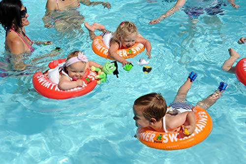 Fred's Swim Academy - Flotador de aprendizaje de natación para niños, color rojo