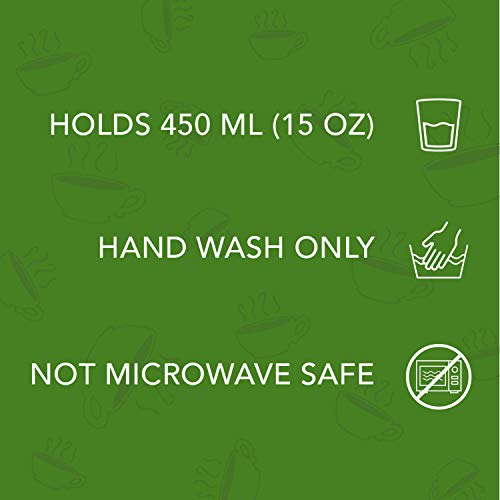 Friends Central Perk Taza de viaje | Taza de viaje reutilizable | Termo de café y té aislado | Fácil de limpiar | Mantiene las bebidas calientes | 450 ml de capacidad | a prueba de derrames y fugas