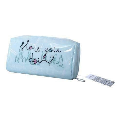 Friends TV Series Central Perk Cómo te va Estuche de papelería azul