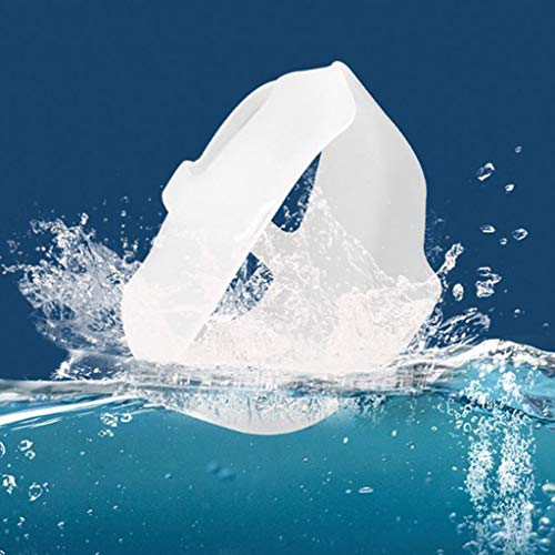 Fugift 5 uds, Soporte facial 3D para Ǎd-ültos para un uso cómodo, protección, lápiz labial, transpirable, reutilizable, Cúbiertǎ de boca, marco de soporte interno