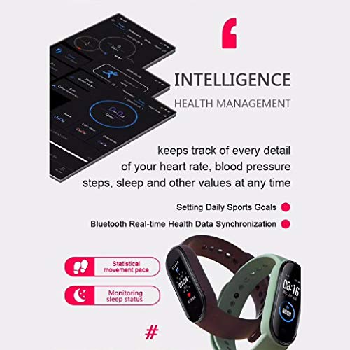Fugift M5 deporte fitness Tracker smartband pulsera inteligente presión arterial monitor de ritmo cardíaco inteligente banda pulsera hombres mujeres