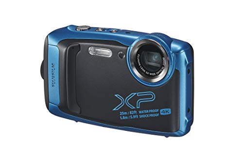 Fujifilm FinePix XP140 - Cámara Digital Compacta, Color Azul Claro