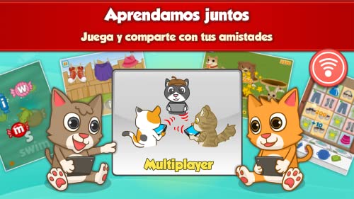 Fun English: Aprende inglés - Juegos didácticos para aprender idiomas para que niños de 3 a 10 años aprendan a leer, hablar y deletrear