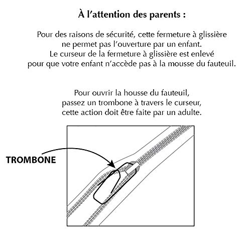Fun House Disney miinie Paris Silla para niños, Funda poliéster/Espuma Polyether, 52 x 33 x 42 cm