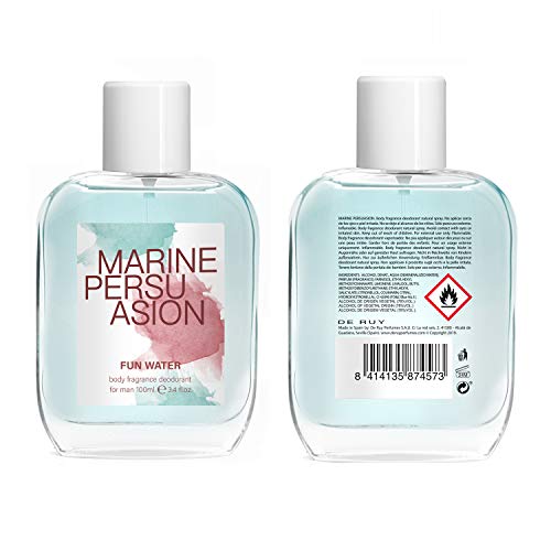Fun Water Marine Persuasion - Desodorante para hombre (100 ml, pack de 2)