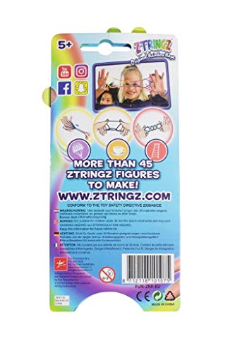 fun Ztringz Cuerda - Juegos y Juguetes de Habilidad/Activos (Cuerda, Multicolor, Nylon, 5 año(s), Niño/niña, Ampolla) , color/modelo surtido