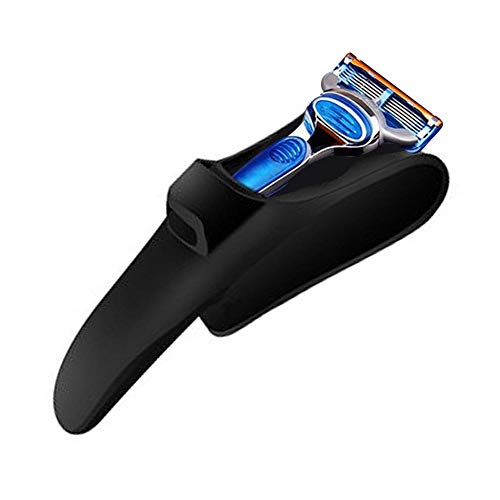 Funda de Viaje portátil de Navaja de Afeitar, Impermeable de Silicona para Gillette Parker Merkur Funda de afeitadora Suave Funda de Transporte Bolsa