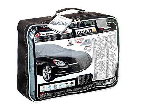 Funda Exterior Premium para Ford C-MAX DE 2011, Impermeable, Doble Capa sintética y de Finas trazas de algodón por el Interior, Transpirable para Evitar la condensación en el Parabrisas.