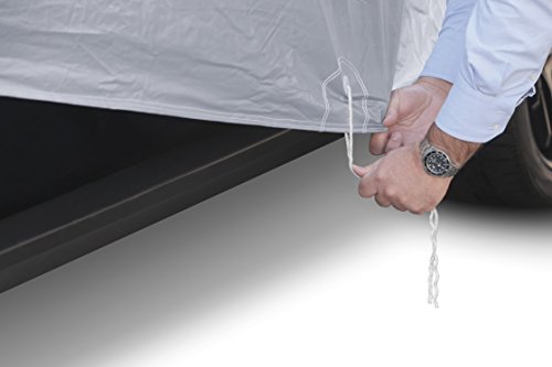 Funda Exterior Premium para Ford C-MAX DE 2011, Impermeable, Doble Capa sintética y de Finas trazas de algodón por el Interior, Transpirable para Evitar la condensación en el Parabrisas.