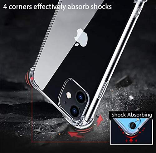 Funda para iPhone 6, Transparente Silicona Carcasa con Cuerda para iPhone 6S, Suave TPU Case con Cuerda para Colgar Ajustable Anti Golpes Protector Case - Rosa de Oro