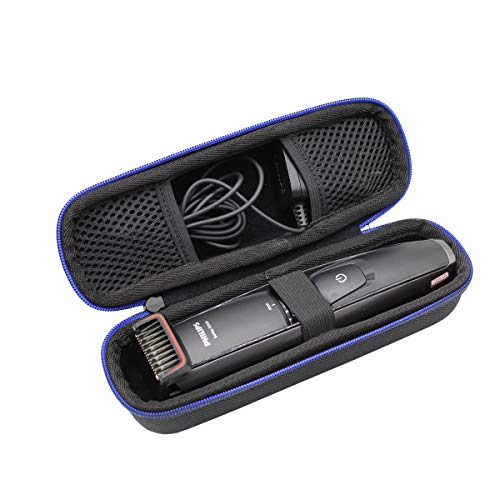 Funda para Philips Serie 5000/7000/9000 BT5200/16 BT5206/16 BT7201/16 BT9297/15 Recortador de Barba Duro Viaje Estuche Bolso Funda por GUBEE