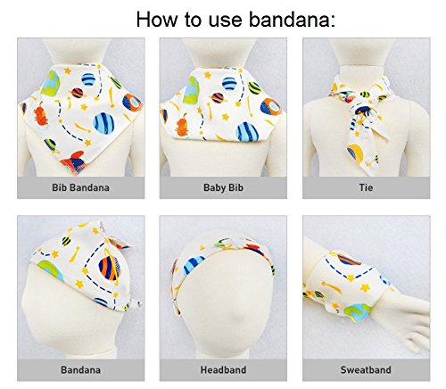 Funky Planet Baby dentición Manoplas, Protege Manos Bebés, Pain Relief Tranquilizadora de Edad + BUFANDAS (Pink)