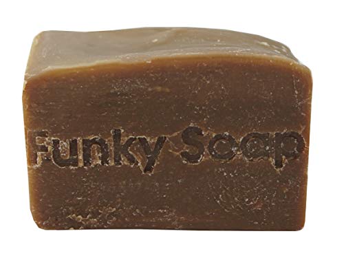 Funky Soap Henna Barra de Champú, 100% Natural Artesanal, 1 Barrita de 120g