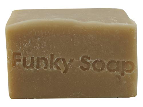 Funky Soap Moringa Champú Barra , 100% Natural Hecho a Mano, 1 Barra de 120g