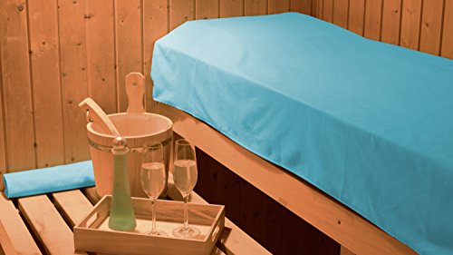 Funny Tree® Microfibra Toalla de Playa XXL 100x200 cm (Turquesa), Ultraligera, de Secado rápido I Fitness Toalla Grande Ideal para Sauna Yoga Natación Bienestar Senderismo Mochila Viaje Playa